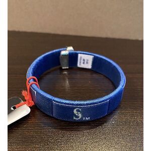 Seattle Mariners MLB Fan Bracelet Team Name and Logo New‎ Licensed